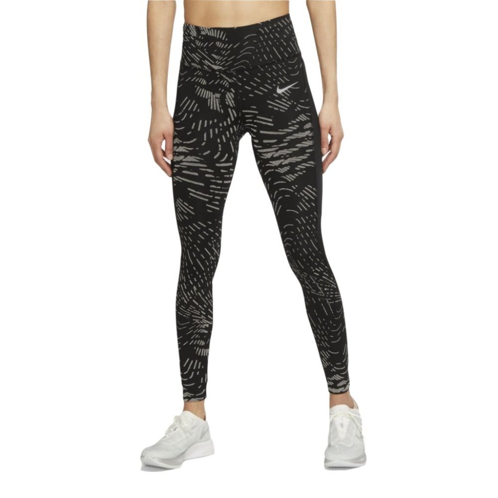 Nike Run Division Fast Reflective-Print Running Leggings